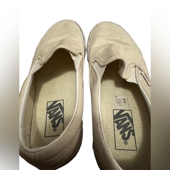 Vans Classic Slip-on Sneakers in Ivory. Size 8. EUC - Picture 4 of 8